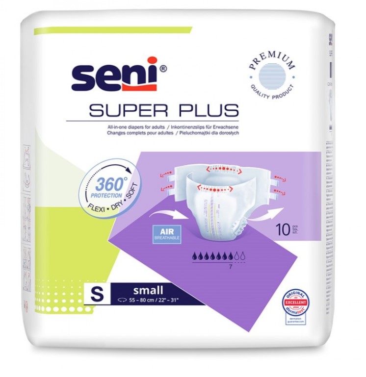 Підгузки для дорослих Super Seni Plus SMALL 10 шт.